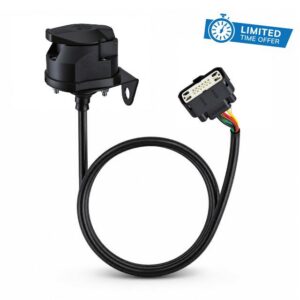 7 Pin Towbar Wiring Harness Compatible with Ford Transit Custom                                                          Fits Ford Transit&Tourneo Custom 2012-2023