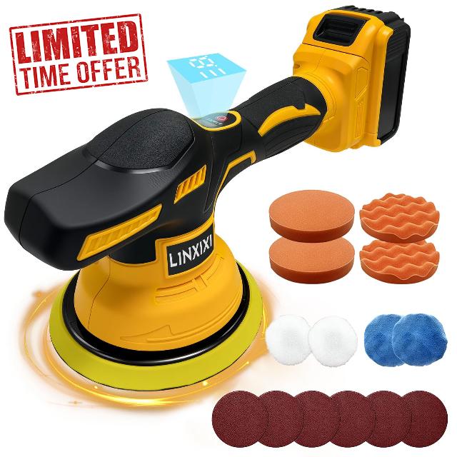 Cordless Car Polisher for De-Walt 18/20V