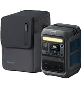 Anker SOLIX C300X, 300W 288Wh Portable Power Station with Adjustable Strap | 140W Fast Charge, Li...