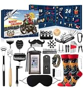 iZoeL Car Advent Calendar Men 2026 Car Accessories Advent Calendar Adult | Tyre Repair Kit, Tow R...