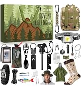 iZoeL Outdoor Advent Calendar 2026 Adults Camping Advent Calendar Tools | Camping Gear Survival K...