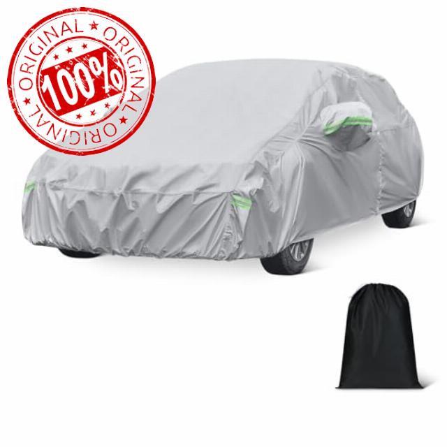 Amazon Basics Car Cover for Mid-Size Saloons