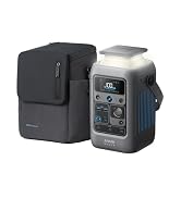 Anker SOLIX C300 DC Portable Power Station & Power Bank with 100W Solar Panel, 288Wh LiFePO4 Batt...