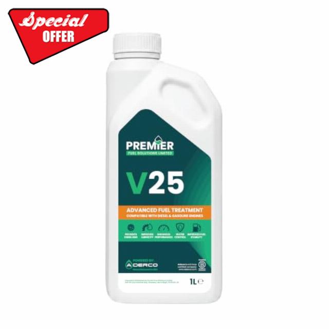 V25 Marine Fuel Treatment 1L - Treats up to 10