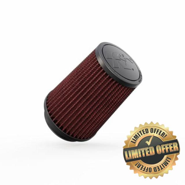 K&N Universal Clamp-On Air Filter: High Performance
