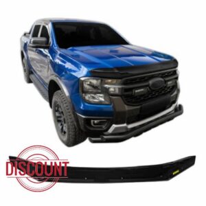 SCOUTT Hood Deflector for Ford Ranger T9 2023-up Bonnet Guard Protector Bug Shield Black