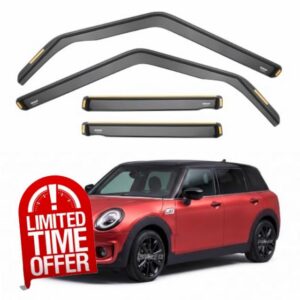 ISPEED Wind Deflectors For Mini Clubman F54 2015-2024 4pc Set | Keep Your Car Ventilated In Rain & Wind