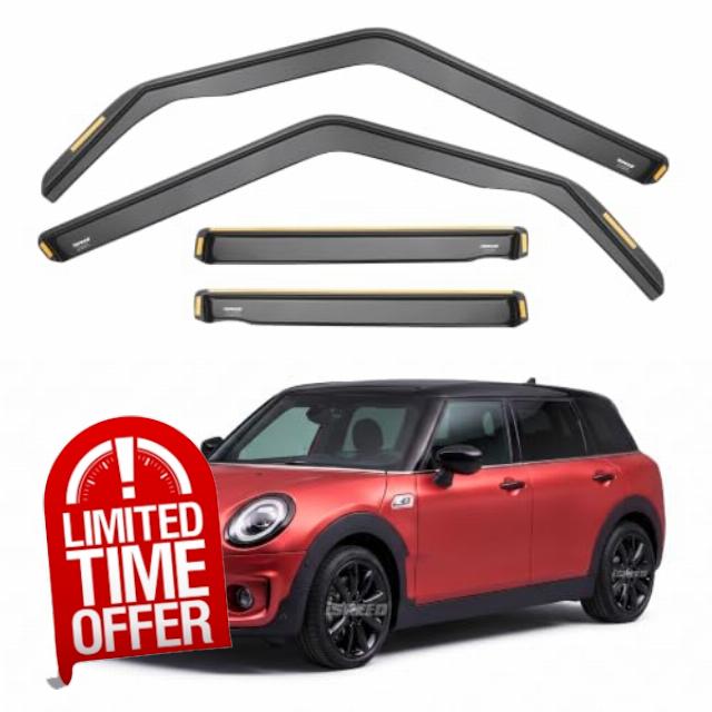 ISPEED Wind Deflectors For Mini Clubman F54 2015-2024 4pc Set | Keep Your Car Ventilated In Rain & Wind