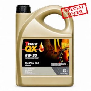 Triple QX SynPlus V A G 5W-30 Fully Synthetic Engine Oil 5L Car Motor Oil ACEA C3 API SN 504.00 507.00 C3