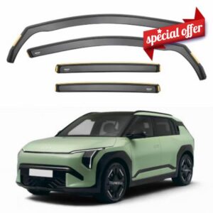 ISPEED Wind Deflectors For Kia EV3 2024-2027 4pc Set | Keep Your Car Ventilated In Rain & Wind