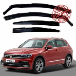 Haibak Wind Deflectors for VW Tiguan SWB 2017-2022 4pc Window Visors Wind Deflectors for VW Tiguan SWB 2017-2022