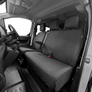 Toyota Proace 2016+ Fiat Scudo 2022+ Driver & Double Passenger [NO pull down tray & ONE Base] Heavy Duty & Waterproof