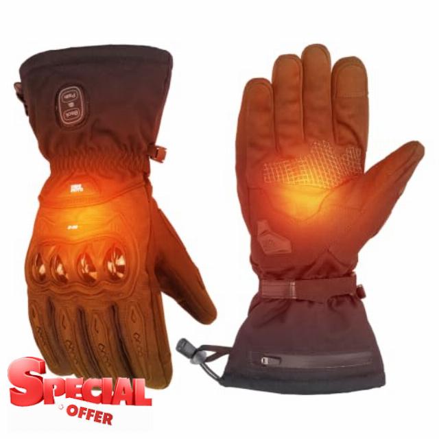 KEMIMOTO Heated Motorcycle Gloves