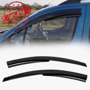 Wind Deflectors for Peugeot Partner Tepee 2008-2018 MPV - 2pc Set