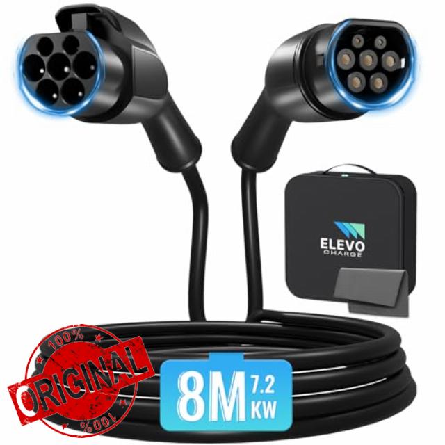 Type 2 EV Charging Extension Cable