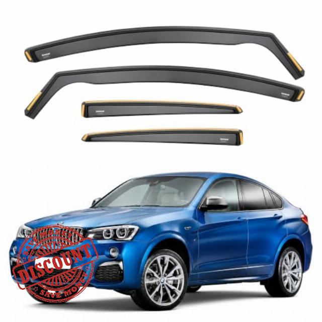 ISPEED Wind Deflectors For BMW X4 F26 2013-2018 | Keep Your Car Ventilated In Rain & Wind
