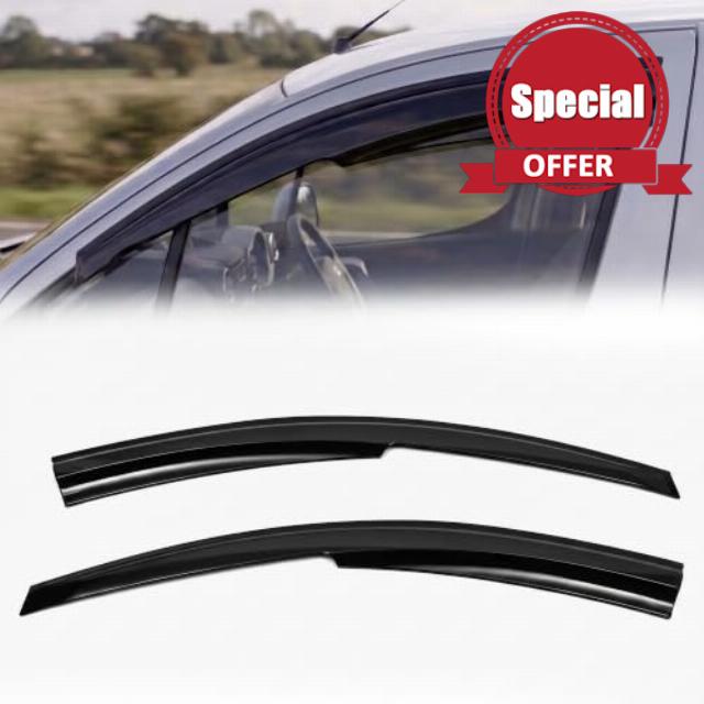 Wind Deflectors for Peugeot Partner 2008-2018 Van - 2pc Set