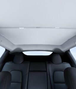 Glass Roof Sun Shade