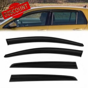 Wind Rain Sun & Smoke Deflectors for VW Golf MK7 2013-2019