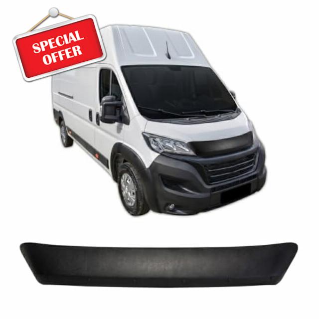 SCOUTT Hood Deflector for Fiat Ducato 2014-up Bonnet Guard Protector Bug Shield Black