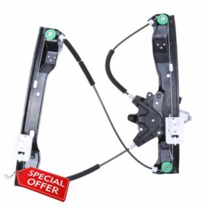 Front Left Passenger Side Window Regulator for Ford Focus MK3 2012-2018                                                          Power Window Regulator with Motor Replaces 1847373 CM51A23201AF CM51-A23201-AF