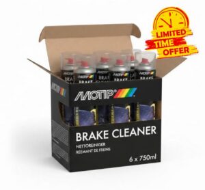Belgravia Motip Power Brake Cleaner Spray | 6 x 750ml