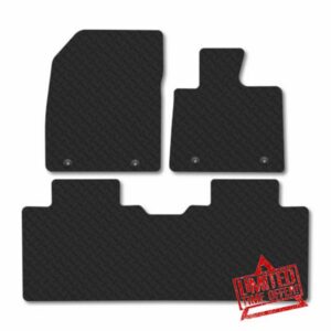 Geely EX5 (2025+) 5mm Rubber Car Mats                                                          Heavy Duty Rubber Tailored Fit Floor Mats Full Coverage Durable Waterproof Accessories Easy Clean Anti Slip Made in the UK