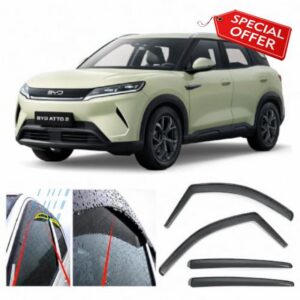 4x Wind Deflectors for BYD Atto 2 2025 2026 2027 Weather Shields Sun Visors Rain Guards