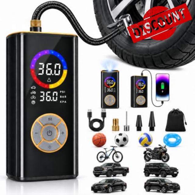 Car Tyre Inflator Air Compressor
