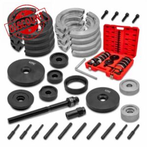 UTC GEN2 Wheel Bearing Tool Master Kit 62 66 72 85mm Removal Installation On Vehicle Hub Bearing Set For Audi Seat Skoda VW VAG Suspension Leg Service Professional Automotive Workshop Use 810034-UTC