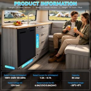 Camping Refrigerator with APP Control