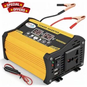 300W Rated Power Inverter DC 12V to AC 240V