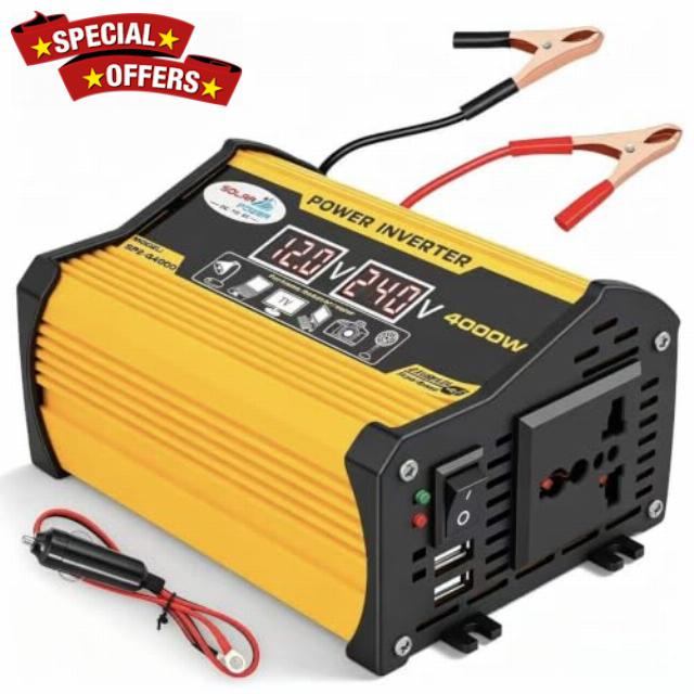 300W Rated Power Inverter DC 12V to AC 240V