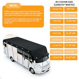 Caravan Roof Cover 7.5m*3m Wind