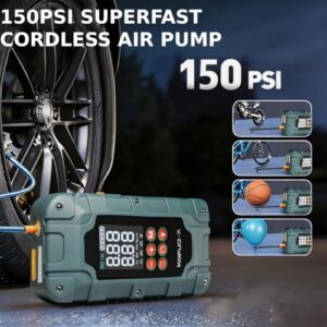 Jump Starter with 3-USB Port