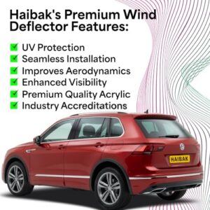 helping reduce wind noise and rain while improving fresh-air ventilation.