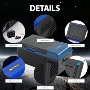 Portable Camping Fridge DC 12v/24v Freezer for picnic