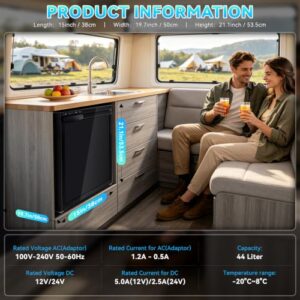 Camping Refrigerator with APP Control