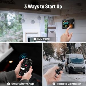 Bluetooth App Remote Control                                                          LCD Monitor and Remote Control