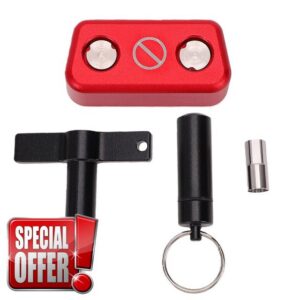 OBD Port Lock OBD Port Protector Locking Device Aluminum Alloy Anti Theft Tool with Specialized Key for Cars SUVs Trucks