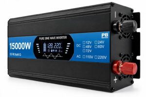 12V/24V/48V/60V/72V DC to 110V/220V AC Options