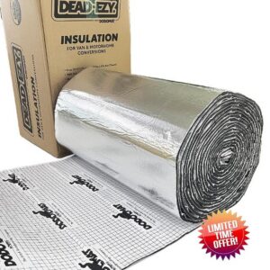 Dodo Mat Dead-EZY Thermal Liner Camper Van Insulation - 0.5m x 10M Roll (5sq.m Coverage)