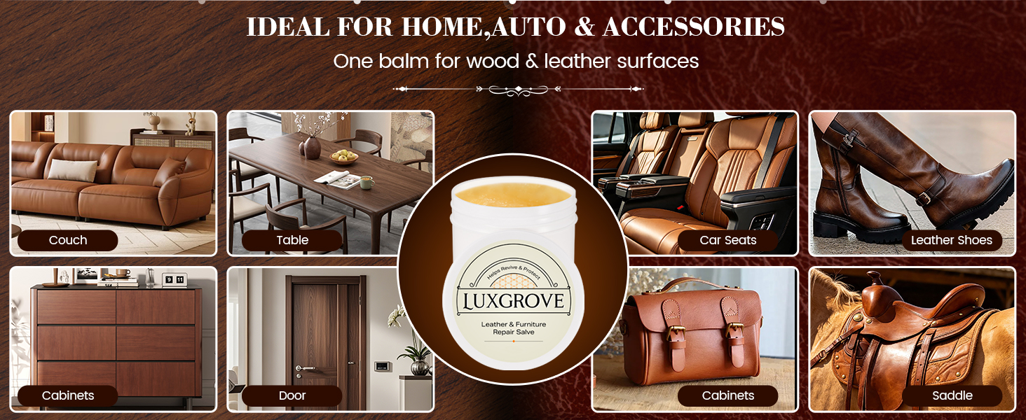 Text reads 'New Ways Premium Quality Upholstered Furniture', 'Elegant Designs', 'Uncompromising Comfort and Durability', 'Free Shipping Brands', 'Latest Collection on Sale'. Image shows elegant burgundy armchair and wooden furniture in decorated living room.