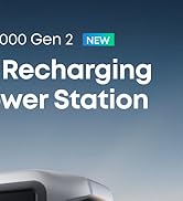 Text reads 'Anker SOLIX C1000' and 'The Fastest Portable Po'. Product marketing image showing portable power station against blue gradient background.