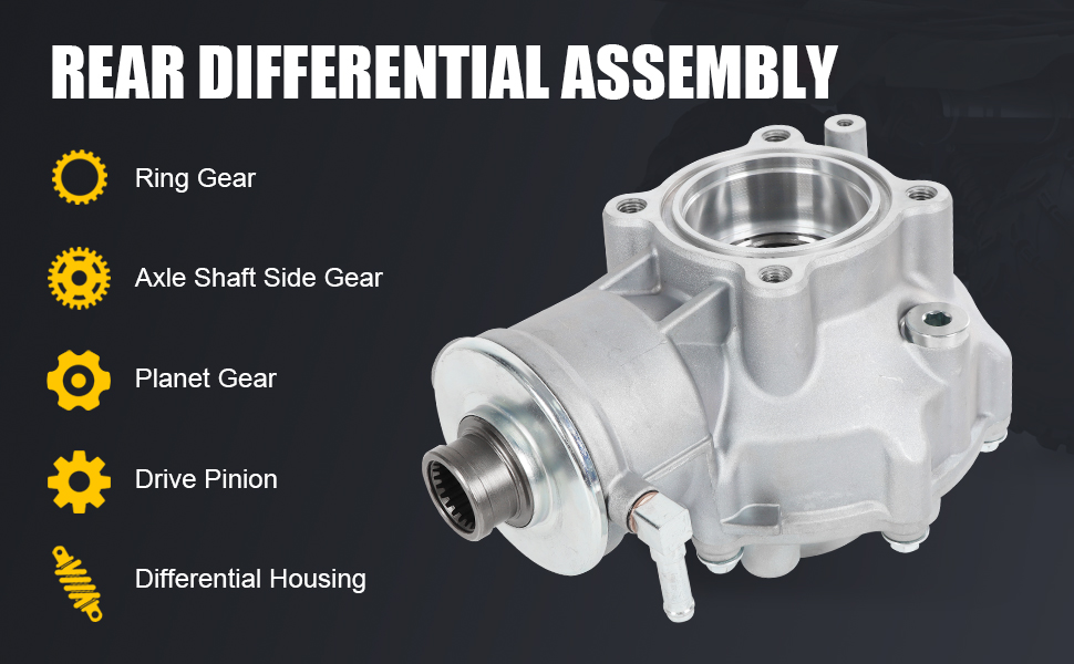 Ozark 250 Rear final gear differential LTF250 Rear final gear differential